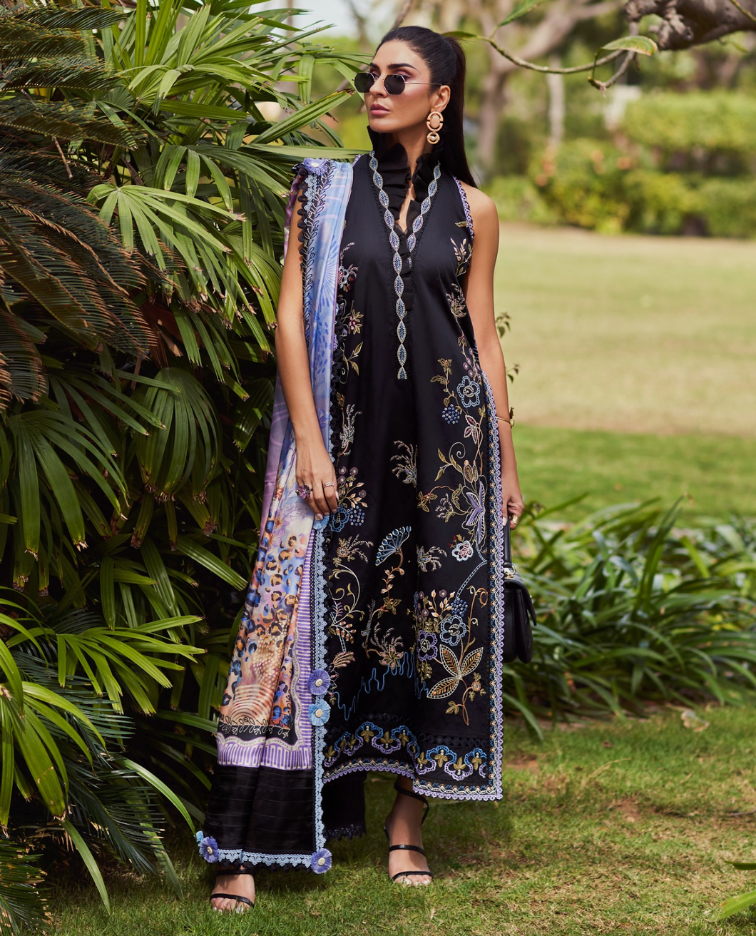 FARAH TALIB AZIZ | WES LAWN 25 | BELLE BLACK