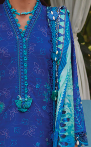 FARAH TALIB AZIZ | WES LAWN 25 | BERYL DEEP BLUE