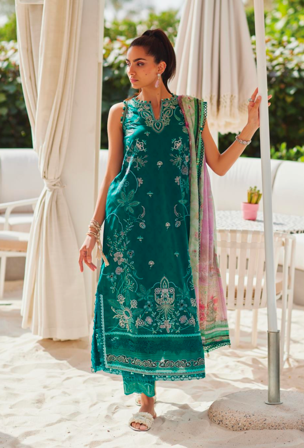 FARAH TALIB AZIZ | WES LAWN 25 | EILEEN EMERALD