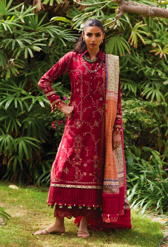 FARAH TALIB AZIZ | WES LAWN 25 | ROSEMARY RED