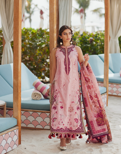 FARAH TALIB AZIZ | WES LAWN 25 | PRISCILLA PINK