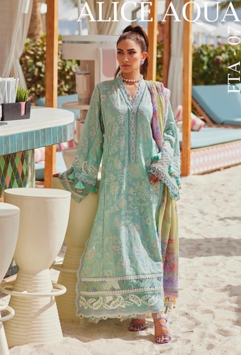 FARAH TALIB AZIZ | WES LAWN 25 | ALICE AQUA