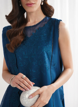 Load image into Gallery viewer, ZAIB | EID PRET 25 | TEAL BLUE