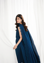 Load image into Gallery viewer, ZAIB | EID PRET 25 | TEAL BLUE