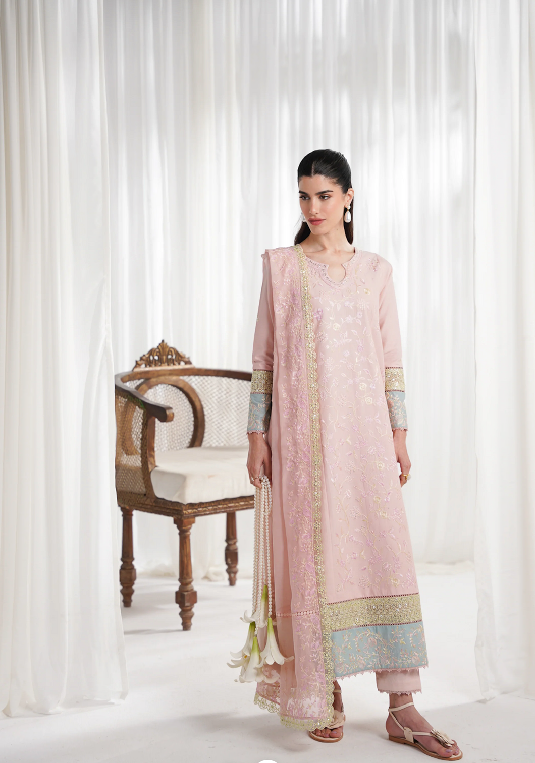 ZAIB | EID PRET 25 | PASTEL PINK
