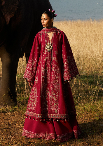 HUSSAIN REHAR | LUXURY LAWN 25 | MAHOGANY