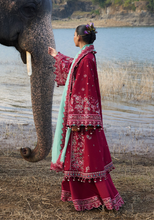 Load image into Gallery viewer, HUSSAIN REHAR | LUXURY LAWN 25 | MAHOGANY