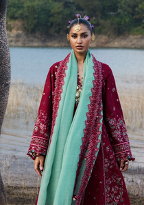 HUSSAIN REHAR | LUXURY LAWN 25 | MAHOGANY