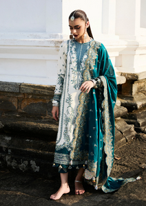 HUSSAIN REHAR | LUXURY LAWN 25 | VEIL