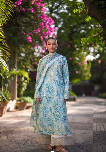 ZAIB | LUXURY LAWN | MINT SORBET