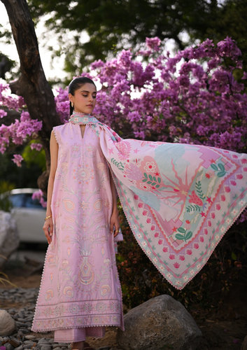 ZAIB | LUXURY LAWN | PASTEL CLOUD LUXURY