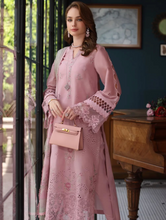Load image into Gallery viewer, NOOR  | LUXURY SCHIFFLI LASERKARI | BLUSH PINK