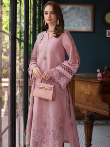 NOOR  | LUXURY SCHIFFLI LASERKARI | BLUSH PINK