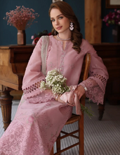 Load image into Gallery viewer, NOOR  | LUXURY SCHIFFLI LASERKARI | BLUSH PINK