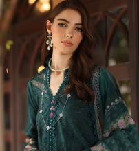 Load image into Gallery viewer, NOOR  | LUXURY SCHIFFLI LASERKARI | TEAL
