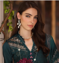 Load image into Gallery viewer, NOOR  | LUXURY SCHIFFLI LASERKARI | TEAL