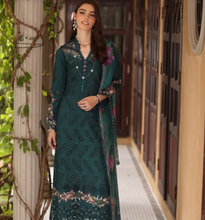 Load image into Gallery viewer, NOOR  | LUXURY SCHIFFLI LASERKARI | TEAL