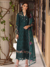 Load image into Gallery viewer, NOOR  | LUXURY SCHIFFLI LASERKARI | TEAL