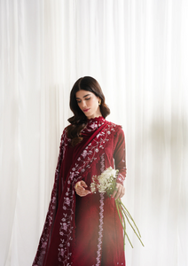 ZAIB | PRET 25 | RICH DEEP MAROON