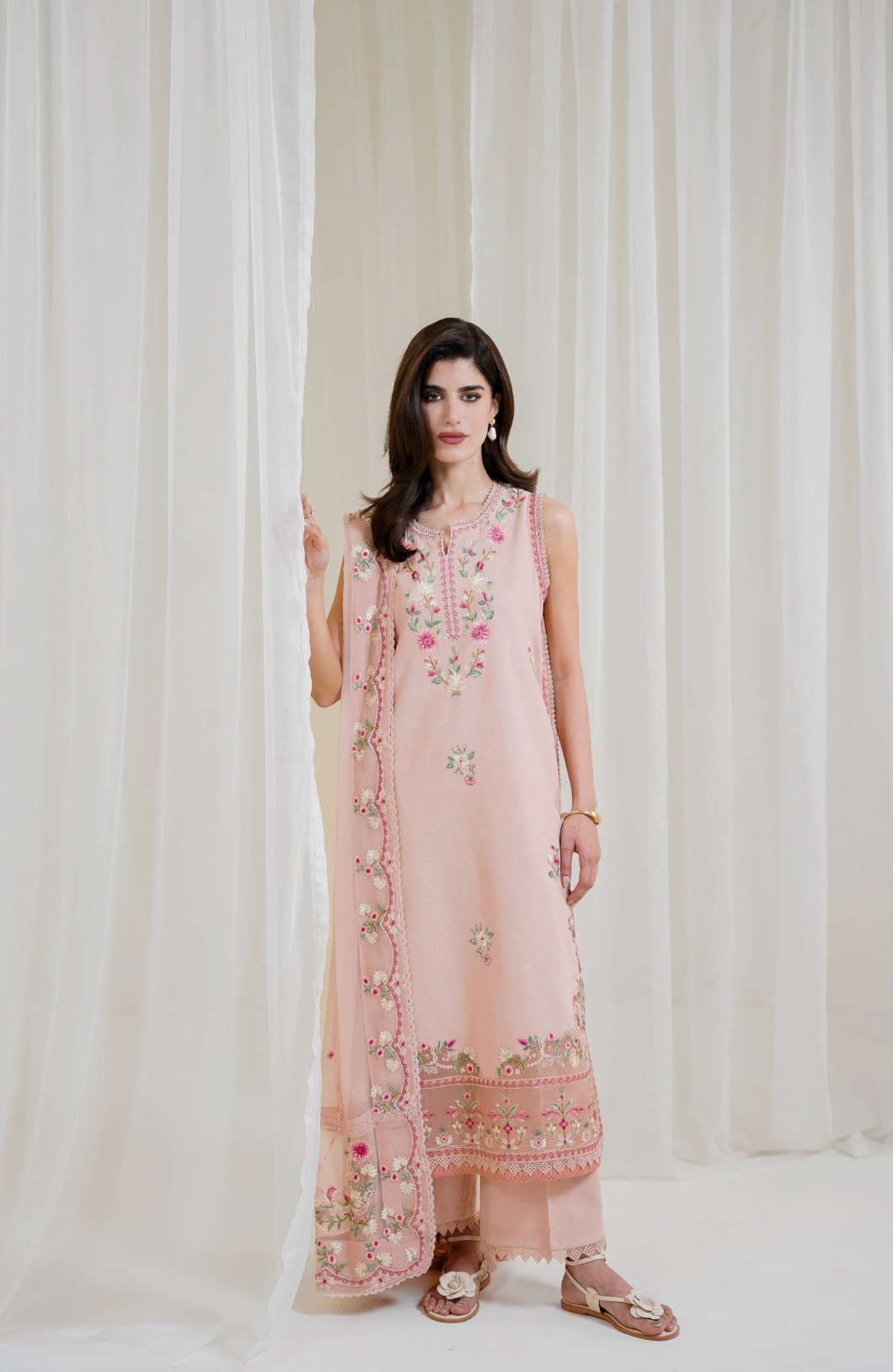 ZAIB | PRET 25 | PEACHY PINK