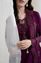 Load image into Gallery viewer, ZAIB | PRET 25 | BURGUNDY PLUM