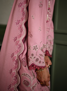 ZAIB | LUXURY KARANDI | BLUSH PINK