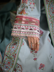 ZAIB | LUXURY KARANDI | ICE BLUE