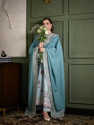 ZAIB | LUXURY KARANDI | ICE BLUE