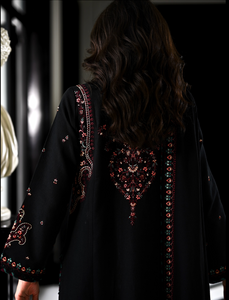 ZAIB | LUXURY KARANDI | BLACK KASHMIRI