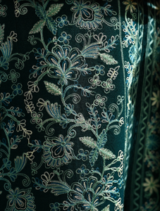 ZAIB | LUXURY KARANDI | EMERLAD GREEN