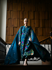 ZAIB | LUXURY KARANDI | ZINC GREEN