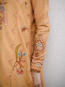 ZAIB | LUXURY KARANDI | MUSTARD LUXURY
