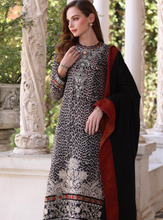 Load image into Gallery viewer, NOOR  | PASHMINA WINTER SHAWL| NOIR SAFARI