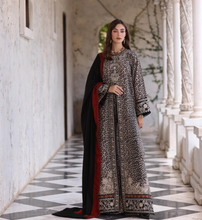 Load image into Gallery viewer, NOOR  | PASHMINA WINTER SHAWL| NOIR SAFARI