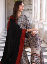 Load image into Gallery viewer, NOOR  | PASHMINA WINTER SHAWL| NOIR SAFARI