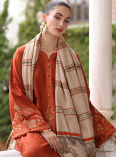 Load image into Gallery viewer, NOOR  | PASHMINA WINTER SHAWL | RUSTIQUE