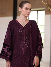 Load image into Gallery viewer, NOOR  | PASHMINA WINTER SHAWL | DAMSON