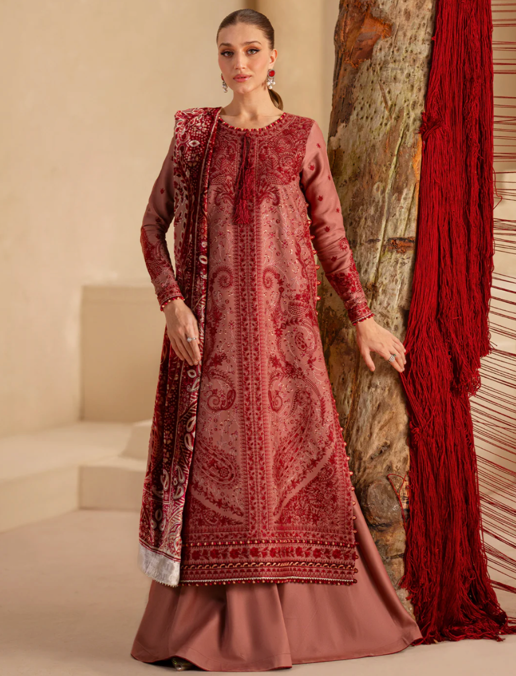 BIN ILYAS  |  WINTER SHAWL | KOTRAI