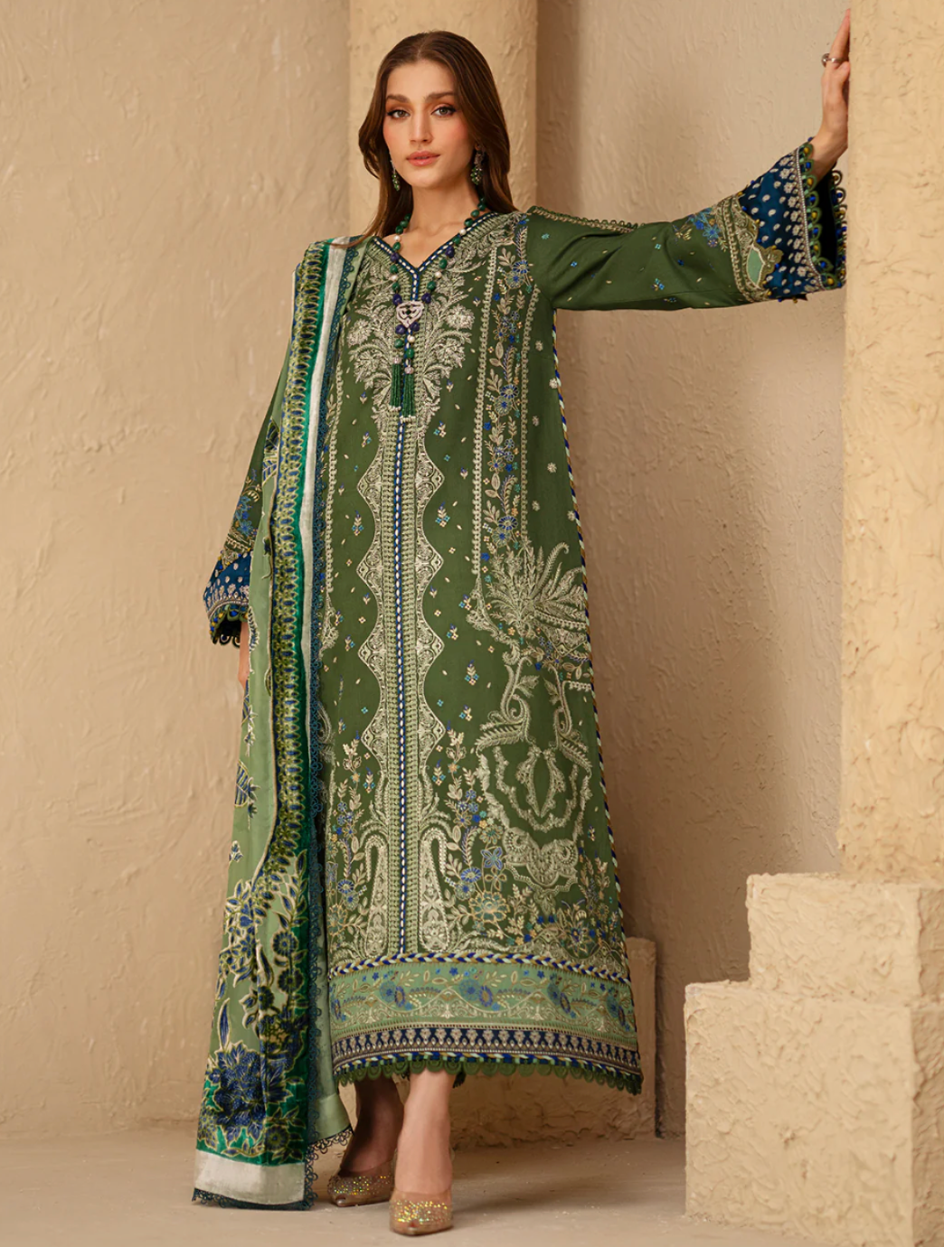 BIN ILYAS  |  WINTER SHAWL | KOTRAI