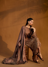 Load image into Gallery viewer, SOBIA NAZIR | WINTER SHAWL 25 | 1B