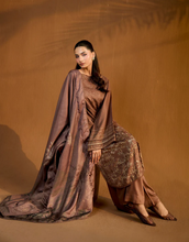 Load image into Gallery viewer, SOBIA NAZIR | WINTER SHAWL 25 | 1B