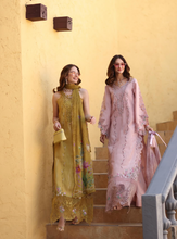 Load image into Gallery viewer, NOOR  | LUXE CHIKANKARI 26  | 2B MUSTARD YELLOW