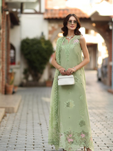 Load image into Gallery viewer, NOOR  | LUXE CHIKANKARI 26  | 3A PISTACHIO