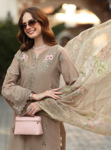 Load image into Gallery viewer, NOOR  | LUXE CHIKANKARI 26  | 3B SOFT MOCHA