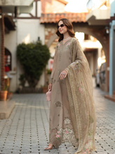 Load image into Gallery viewer, NOOR  | LUXE CHIKANKARI 26  | 3B SOFT MOCHA