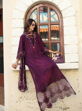 Load image into Gallery viewer, NOOR  | LUXE CHIKANKARI 26  | 5A ITTEN PLUM