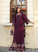 Load image into Gallery viewer, NOOR  | LUXE CHIKANKARI 26  | 5A ITTEN PLUM
