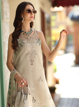 Load image into Gallery viewer, NOOR  | LUXE CHIKANKARI 26  | 6A SOFT GREY