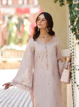 Load image into Gallery viewer, NOOR  | LUXE CHIKANKARI 26  | 7A SOFT ROSE MINK