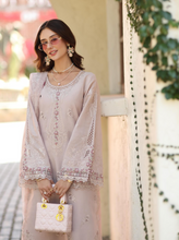Load image into Gallery viewer, NOOR  | LUXE CHIKANKARI 26  | 7A SOFT ROSE MINK